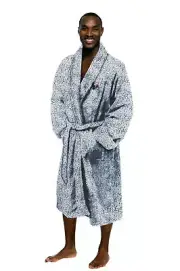 Northwest NFL Men's Houston Texans Soft Sherpa Lounge Bathrobe, OSFM