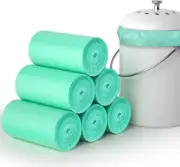 Compostable Trash Bags 1.2 Gallon 150 Packs,AYOTEE Small Compost Bags,Small Biod