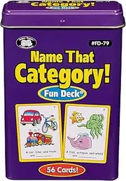 Name That Category Fun Deck Cards - Super Duper Educational Learning Toy for Kids