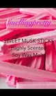 10 Pack MUSK STICKS Scent Highly Scented Soy Wax Melt Pods 40hrs Burn Time Each