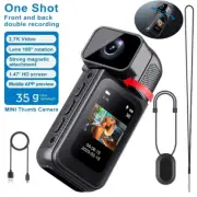 2.7K Thumb Camera WiFi Mini Body Camera Wearable Sports Action Camera Portable