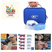 Magnifying Glasses with LED Light 5 Lenses Headband Case Hands Free Lighted D...