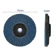 Blue Grinding Wheel Flap Discs For Angle Grinder Spare Wood Cutting Hot