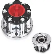 Rynplex 2 Pc, for, for Toyota, Hi-Lux HIACE 86-96 Free Wheel Locking HUBS B006 43509-35030 4350935030 Zinc Alloy 26 Splines Car Freewheel Locking Hub