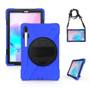 MCC Heavy Duty Strap Samsung Galaxy Tab S7 11" T870 T875 Kids Case Cover [Blue]
