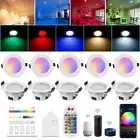 5-15W LED Ceiling Lamp Down Light RGBWC Bluetooth Mesh APP Touch Panel Controlle