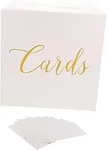 Operitacx Versatile Container for Proposals Birthdays Special Occasions Includes Blank Cards for Personalization Durable Design for Lasting Use