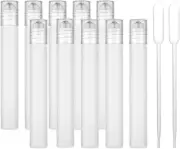 Essential Oil Roller Bottles 10ml 10 Pcs, Stainless Steel Roller Ball Container