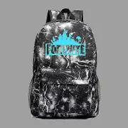 Liyun Luminous Fortnite Backpack | Glow In The Dark thunder black