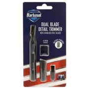 Dual Blade Detail Trimmer by Barbasol for Men - 1 Pc Trimmer Precision Trimmer, Fine Detail Trimmer, Angled Head