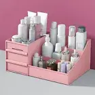 Makeup Organizer with Drawers Dustproof Skin Care Storage Cosmetic Holder Sturdy