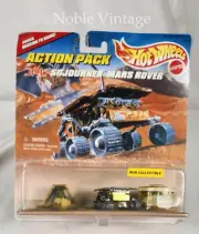 1996 Hot Wheels Mission to Mars Action Pack JPL Sojourner Mars Rover -Mattel-G5C