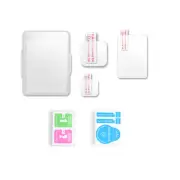 Camera Tempered Glass Film Set Front&Rear Screen & Lens For Gopro 9/10 Black A