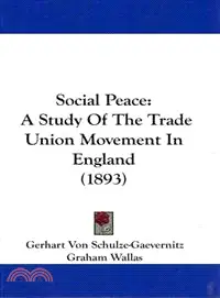 在飛比找三民網路書店優惠-Social Peace: A Study of the T