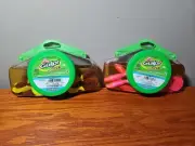 BERKLEY GULP Alive Root Beer Gold Chart And Pink Fishing Lures