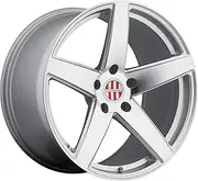 Victor Equipment BADEN Silver Wheel with Painted Finish (21 x 11. inches /5 x 130 mm, 56 mm Offset)
