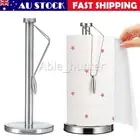 Kitchen Roll Paper Towel Holder Bathroom Tissue Stand Rack Stainless Steel OZ