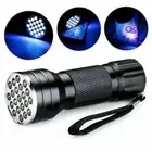Detector Purple Light Flashlight Torch 21Lamp Beads Black Light UV Flashlight