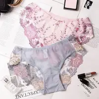 在飛比找ETMall東森購物網優惠-Women Underwear lace panties t