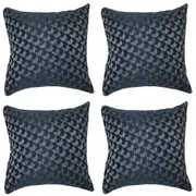 4PK Jason Commercial Regency Premium Bedroom Cushion Filled 45x45cm Ocean 600GSM