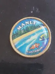 Manly Australia Vintage Pin