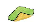 2pc Turtle Wax Double Sided Microfibre Car Automotive Buffing Towel Green Yellow