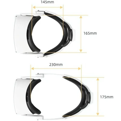 NNEIDS Ultimate Headband Set For Oculus Quest 2 - Comfortable & Stylish
