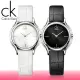【瑞士 CK手錶 Calvin Klein】甜蜜銀框系列-氣質皮革女錶(K2U231C1-K2U231K6)