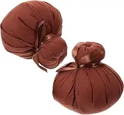 2Pcs Portable Herbal Massage Balls for Hot Compress Therapy Soreness Relief Versatile Ages and Genders