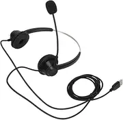 H360D‑USB Telephone Headset,USB Business Headphone,Built in HD Microphone,Wearing Comfort,Support Speaker Volume Adjustment/Microphone Mute,for Offices,Call Centers,Telemarketing