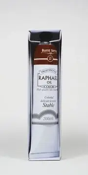 Burnt Siena Oil Paint - 200 ml by Raphael Oil Colors