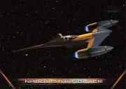 Star Wars Galactic Files (2018) VEHICLES Insert Card V-4 / NABOO STARFIGHTER