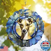 64memory Italian Greyhound Wind Spinner, Italian Greyhound Dog Wind Spinner H