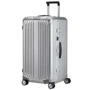 Samsonite Lite-Box ALU Anodised Aluminium 74 cm 4 Wheel Trunk - Aluminium