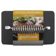 Good Cook Cast Iron Grill Press