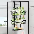 3 Tiers Bathroom Shower Caddy Hanging Shelf Bath Storage Holder Rack Organizer