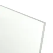 BuyPlastic Frosted Colorless Acrylic Plexiglass Plastic Sheet 1/4" x 12" x 12"