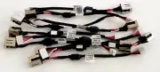 10 TOTAL) Dell Latitude Laptop E5440 VAW30 GCX6J DC Power Jack Cable DC301000Q00