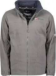 [Geographical Norway] Tamazonie Men - Fleece Men's Warm Thick Zip Closure - Sweatshirt Jacket Winter Warm Men Soft - Sweat Soft Lining Long Sleeves