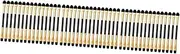 [ASAKKURA] 3sets Eye Makeup Brush Set Eyeshadow Applicators Eyeshadow Palette Kit Double-sided Eye Shadow Brush 15pcs*3