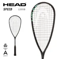 在飛比找蝦皮購物優惠-HEAD SPEED 120 SB 壁球拍 贈壁球拍袋 21