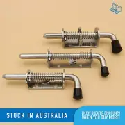 S304 Stainless Steel Spring Bolt Latch | Heavy Duty Barrel Bolt Tailgates Gates