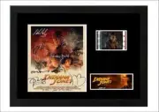 Indiana Jones and the Dial of Destiny Film Cell Display Signed Memorabilia + COA