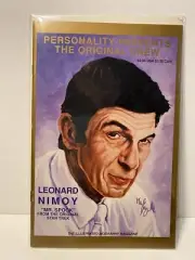 Personality Presents Star Trek The Original Crew 1991 #2 Leonard Nimoy Mr. Spock