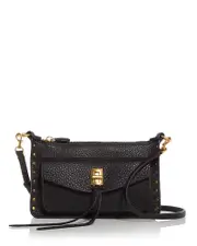 Rebecca Minkoff Darren Mini Top Zip Leather Crossbody