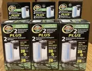 (3 Pack) ZooMed PMC-18 Replacement Combo Pack 2 Mechanical 2 Biological Sponges