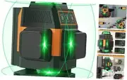 Laser Level Green Laser Level Self Leveling Tool, 150ft Mini 16 Lines Black