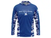 North Melbourne Kangaroos Youths Hooded Fishing Shirt