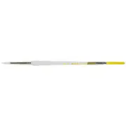 Soft-Grip White Taklon Round Brush Size 2