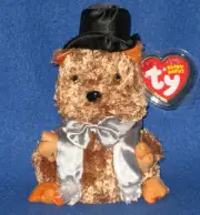 TY PUNXSUTAWN-E PHIL 2007 the GROUNDHOG BEANIE BABY - MINT with MINT TAGS